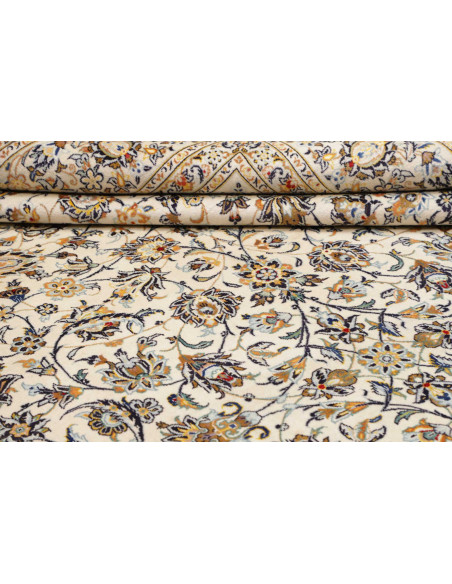 Tappeto Originale Kashan Persia 300x445 Avorio