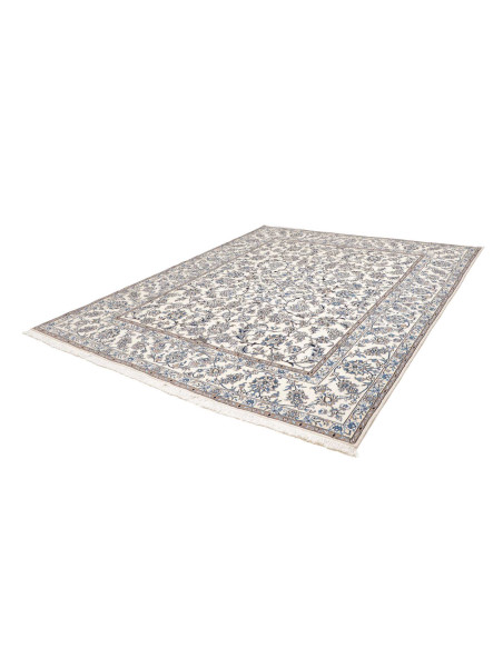 Hand Made Rug Nain Kashmar Persia 246x303 Ivory