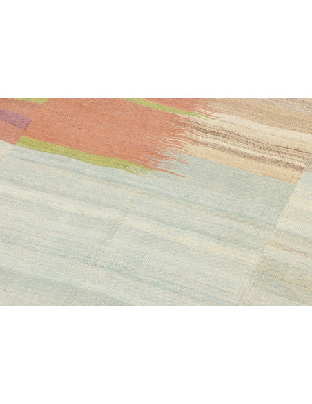 Hand Made Rug Modern Kilim Persia 157x206 Beige