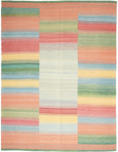 Hand Made Rug Modern Kilim Persia 169x223 Multi