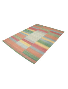 Hand Made Rug Modern Kilim Persia 169x223 Multi 2