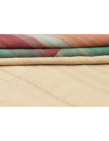 Hand Made Rug Modern Kilim Persia 215x320 Beige