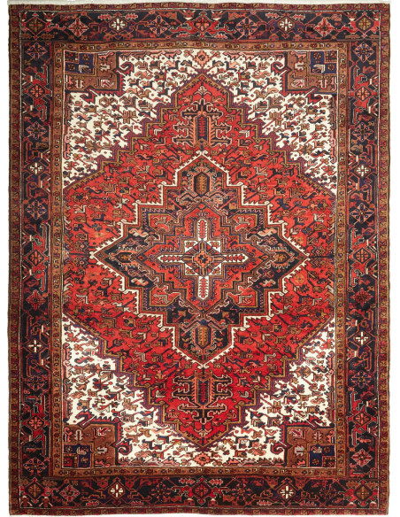 Tappeto Gorawan Persia marrone rosso 245x325