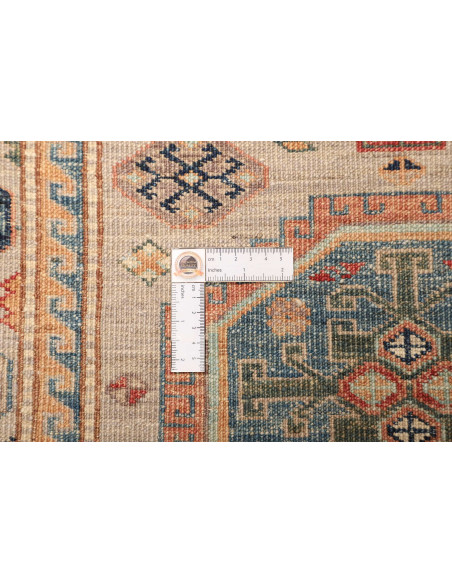 Hand Made Rug Kazak Fine Pakistan 80x290 Beige