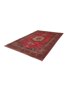 Hand Made Rug Sarough Persia 207x300 Red Dark B 2