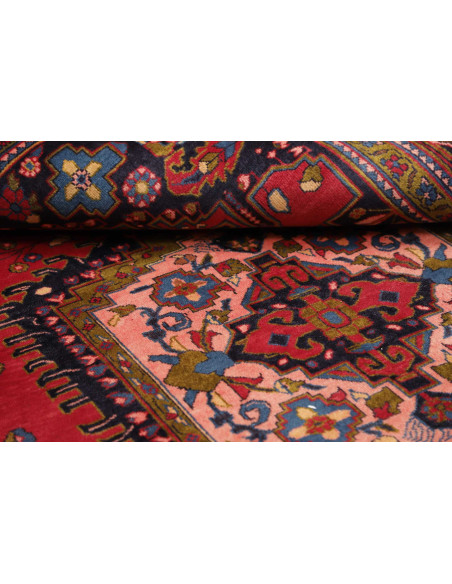 Hand Made Rug Sarough Persia 207x300 Red Dark B