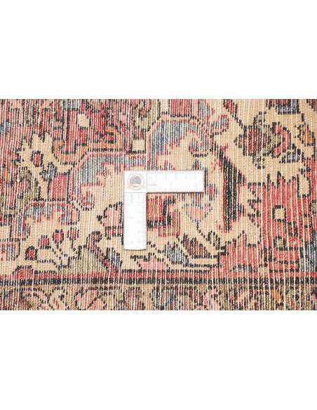 Hand Made Rug Hamadan Persia 140x207 Red Ivory