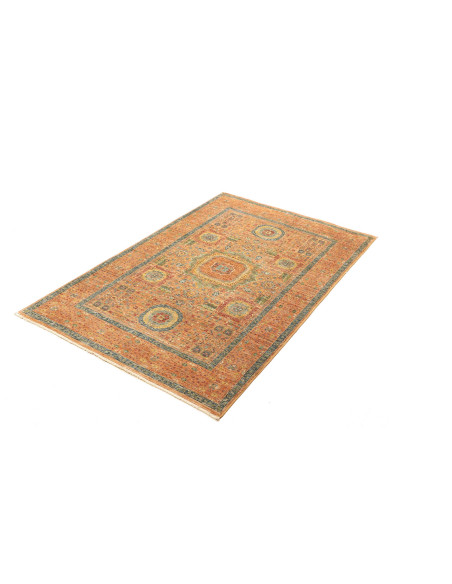 Tappeto Mamlouk Pakistan marrone bianco 96x147