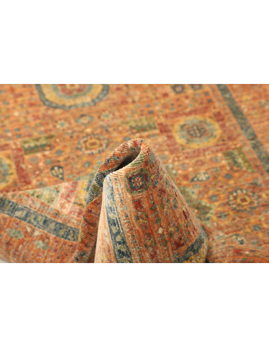 Tappeto Mamlouk Pakistan marrone bianco 96x147