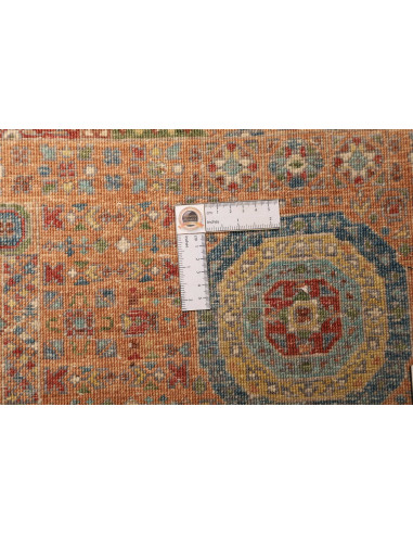 Rug Mamlouk Pakistan maroon white 96x147