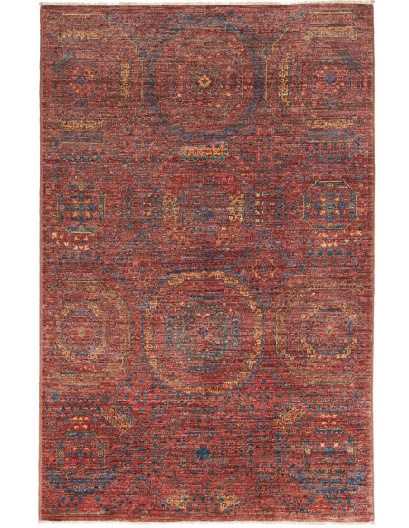 Hand Made Rug Kairo Pakistan 98x154 Rust Red Mi