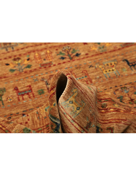 Hand Made Rug Istintia Pakistan 168x238 Orange