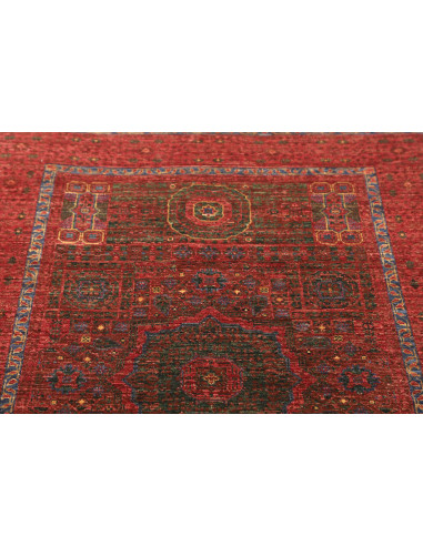 Hand Made Rug Kairo Pakistan 96x150 Brick Red D