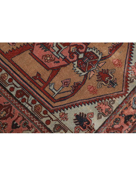 Hand Made Rug Antik Persia 109x190 Brick Red Li