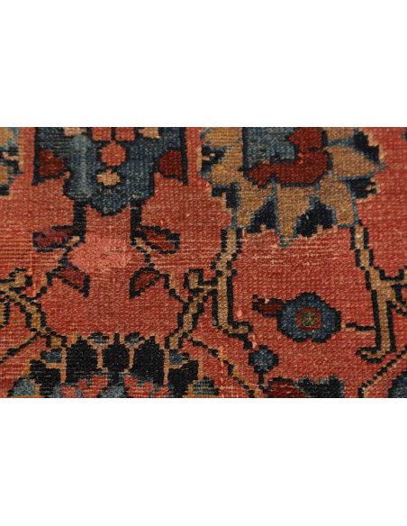 Hand Made Rug Antik Persia 80x290 Terracotta Da