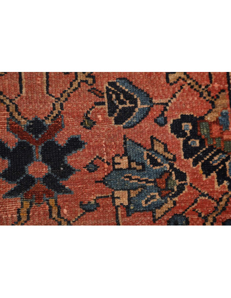 Hand Made Rug Antik Persia 80x290 Terracotta Da
