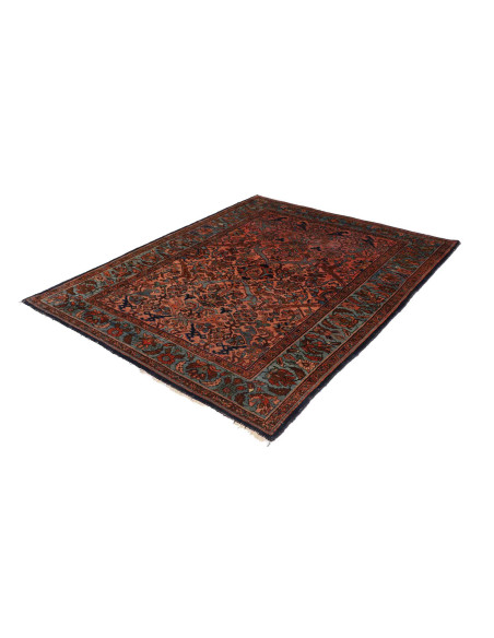 Hand Made Rug Antik Persia 168x206 Rust Red Pet