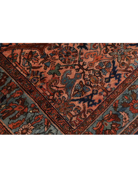 Hand Made Rug Antik Persia 168x206 Rust Red Pet