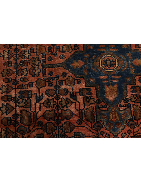 Hand Made Rug Antik Persia 140x212 Rust Red Mid