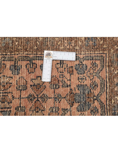 Hand Made Rug Antik Persia 140x212 Rust Red Mid
