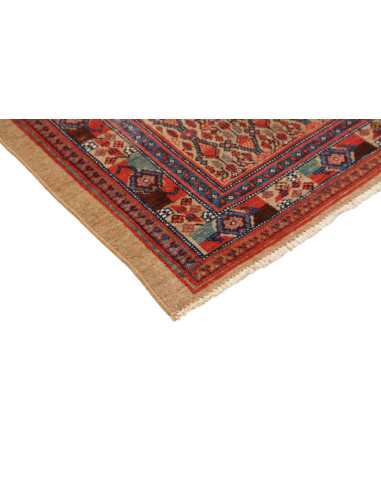Hand Made Rug Antik Persia 86x376 Rust Red Dark