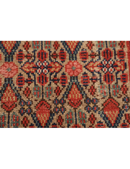 Hand Made Rug Antik Persia 86x376 Rust Red Dark