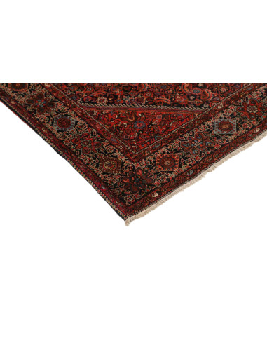 Hand Made Rug Antik Persia 140x204 Rust Red Dar