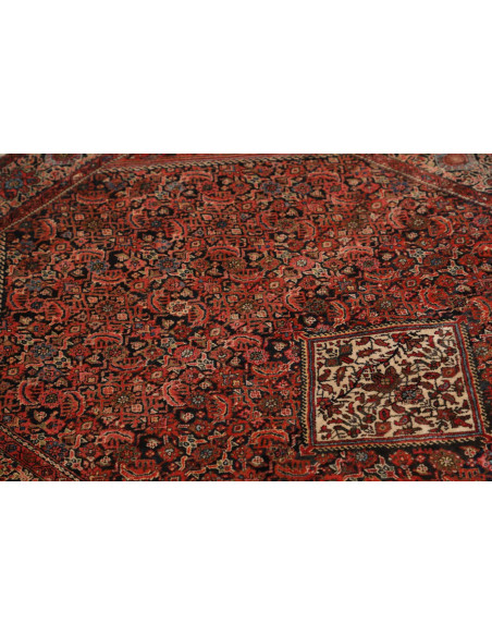 Hand Made Rug Antik Persia 140x204 Rust Red Dar