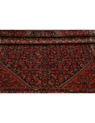 Hand Made Rug Antik Persia 140x204 Rust Red Dar