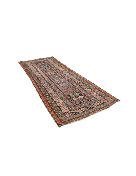 Hand Made Rug Antik Persia 105x250 Dark Blue Br