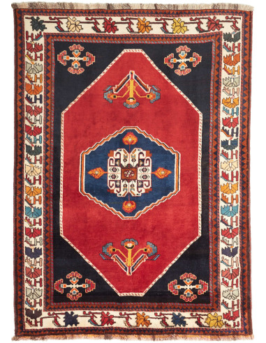 Rug Shiraz Fine Persia brown yellow 150x206