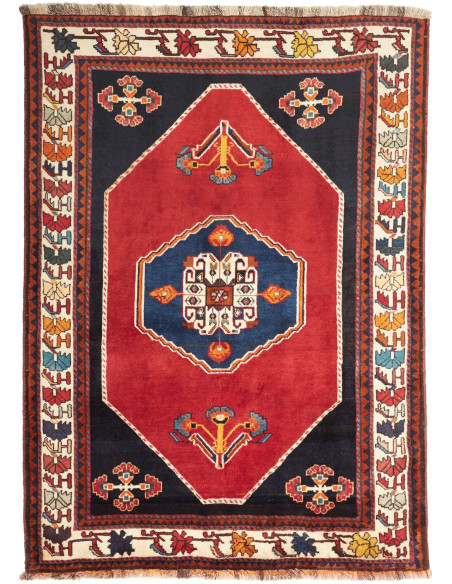 Rug Shiraz Fine Persia brown yellow 150x206