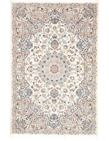 Tappeto Nain 9La Persia bianco grigio 160x242