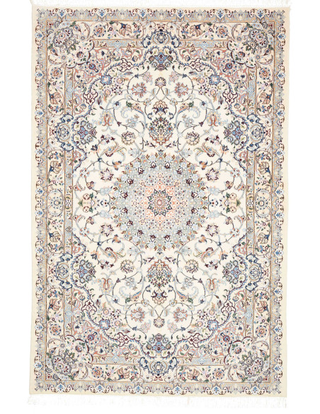 Tappeto Nain 9La Persia bianco grigio 160x242