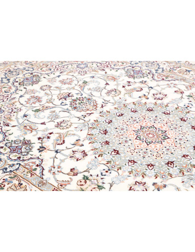 Tappeto Nain 9La Persia bianco grigio 160x242