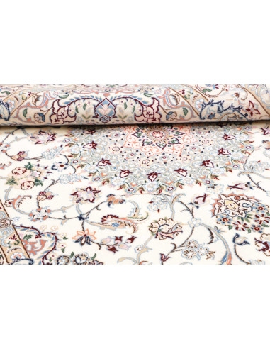 Tappeto Nain 9La Persia bianco grigio 160x242