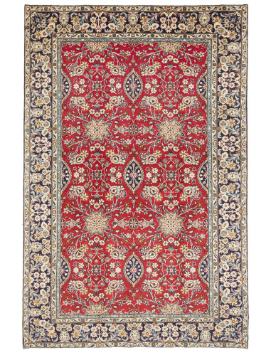 Hand Made Rug Ardakan Persia 188x288 Red Dark B