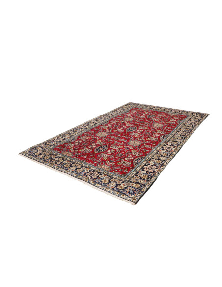 Hand Made Rug Ardakan Persia 188x288 Red Dark B