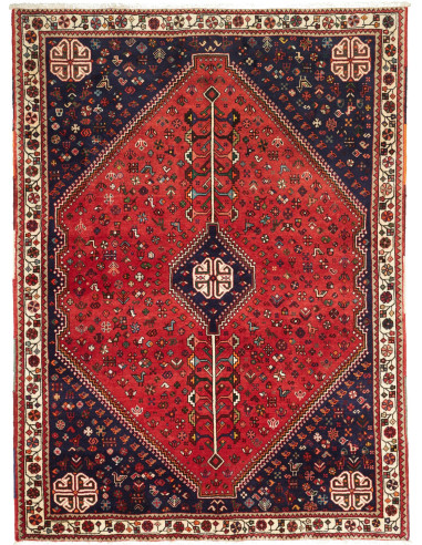 Tappeto Shiraz Fine Persia marrone grigio 162x220