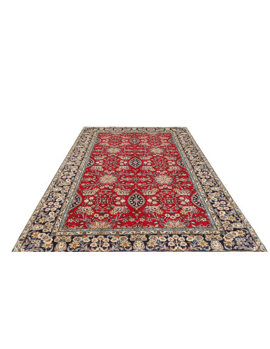 Hand Made Rug Ardakan Persia 188x288 Red Dark B