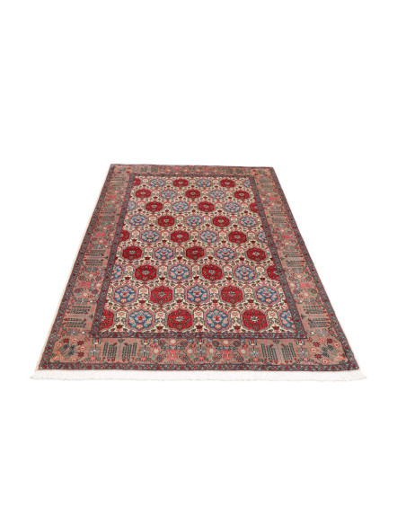 Hand Made Rug Varamin Persia 125x185 Red Ivory