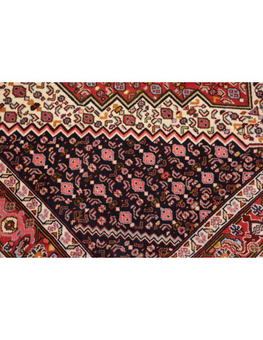 Hand Made Rug Sanandadj Persia 132x136 Dark Blu