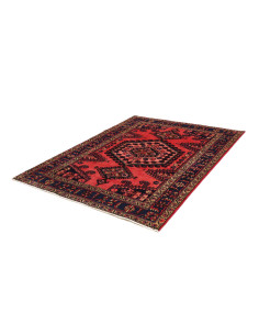 Hand Made Rug Wiss Persia 160x216 Red Dark Blue 2