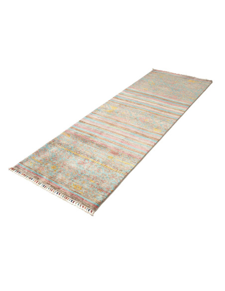 Hand Made Rug Istintia Pakistan 83x235 Turquois