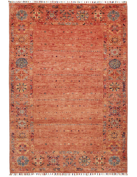 Hand Made Rug Istintia Pakistan 126x186 Rust Bl