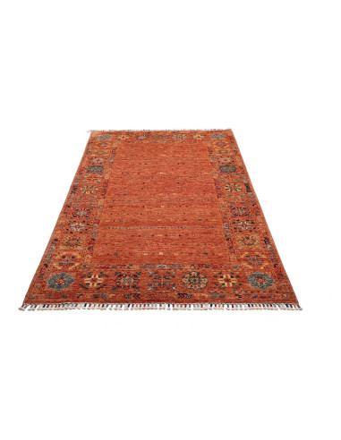 Hand Made Rug Istintia Pakistan 126x186 Rust Bl