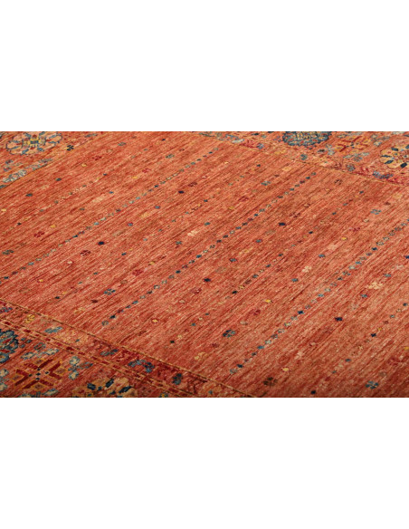 Hand Made Rug Istintia Pakistan 126x186 Rust Bl