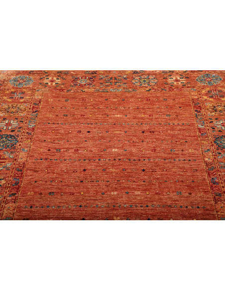 Hand Made Rug Istintia Pakistan 126x186 Rust Bl