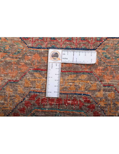 Hand Made Rug Kairo Pakistan 125x184 Rust Ochre