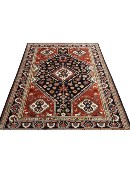 Kaschkuli 140x215 Cm Kaschkuli, Persia, Hand-carded Wool,